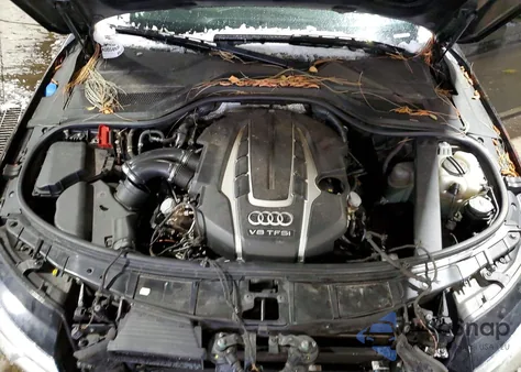 2014 Audi A8 L Quattro z USA, uszkodzony, nr VIN WAUR2AFD5EN005493